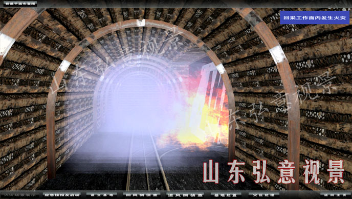 煤礦事故救援演練